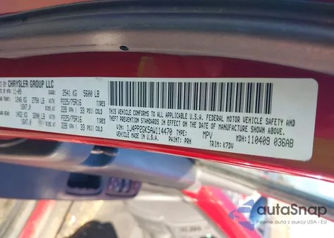 2010 Jeep Liberty Sport z USA, uszkodzony, nr VIN 1J4PP2GK5AW114470